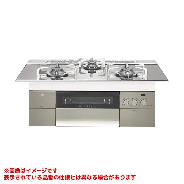 【N3S15PWASKSTESC】 《KJK》 ノーリツ ビルトインコンロ プログレ3V 75cm ...