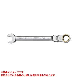 TOP工業(トップ工業) ツイスト総磨きラチェット RGT17×21N-S-SV 逆シノ