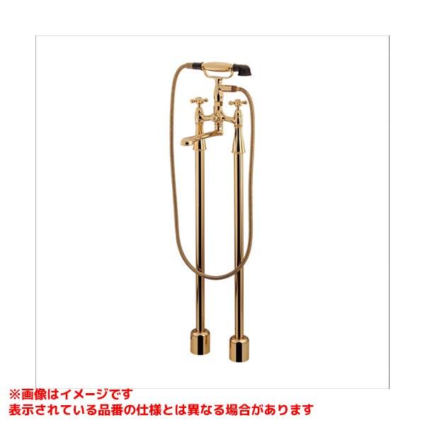 【152-311-AG】 《KJK》 カクダイ 2ハンドルシャワー混合栓(トール)//アンティークゴ...