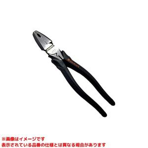 3300N-200 (501378)】 《KJK》 フジ矢 電工職人偏芯ペンチゼロブラック