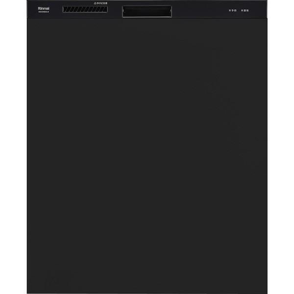 【RSW-D401AE-B】 《KJK》 リンナイ 食器洗い乾燥機 スタンダード 深型スライドオープ...