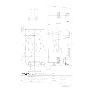 【CS400B #SR2】 《KJK》 TOTO 組み合わせ便器 ピュアレストEX 便器 水抜方式 床排水 排水芯200mm パステルピンク ωγ1