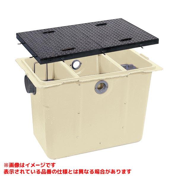 【GT-B60Pオイル メッキ蓋付】 《KJK》 マエザワ グリーストラップ FRP製オイルトラップ...