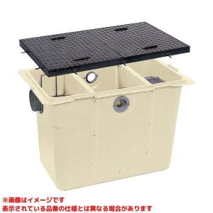 【GT-N750P オイル T-6SUS蓋付】 《KJK》 マエザワ グリーストラップ FRP製オイルトラップ パイプ流入埋設型 GT-NPオイル ωε1
