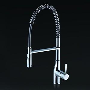 KVK 【KM8001TF】 《KJK》 洗面用シングルレバー式シャワー付混合栓