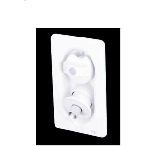 KVK 【KF12F2-1E】 《KJK》 一時止水付2ハンドル洗髪シャワー（ゴム栓