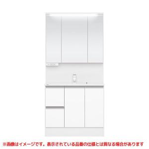 Kjk パナソニック 洗面化粧台 Cライン 900mm 引出し タッチレス水栓 スタンダードled3