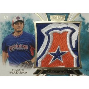 【1/1枚限定】岩隈久志オールスターパッチ 2014 Topps Tire One All Star Game Patch