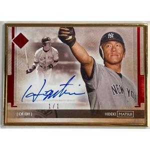 1/1枚限定】松井秀喜直書きサイン 2020 Topps Diamond Icons Gold