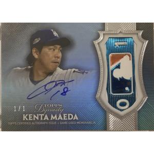【1/1枚限定】前田健太直書きサインMLBロゴ...の詳細画像1