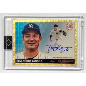 【1/1枚限定】田中将大直書きサイン 2020 Topps Transcendent Super-fractor Encased Auto