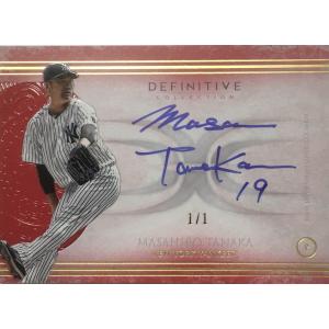 【1/1枚限定】田中将大直書きサイン 2018 Topps Definitive Inscription 
