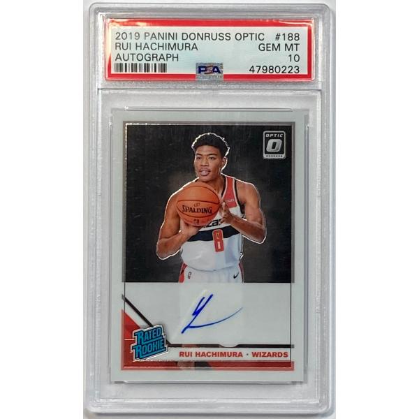 【状態完璧!PSA10】八村塁直書きルーキーサイン 2019-20 Donruss Optic Ra...