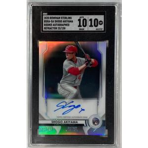 99枚限定】大谷翔平直書きサイン 2022 Bowman Sterling Signage Ref