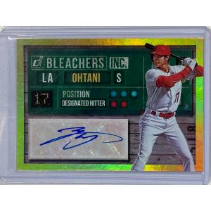 【10枚限定】大谷翔平直筆サイン 2019 Panini Donruss Bleachers Inc. Gold Auto｜kjsportscard