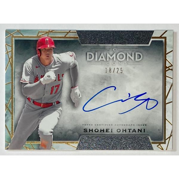 【25枚限定】大谷翔平直書きサイン 2022 Topps Diamond Icons Auto Go...