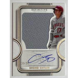 【20枚限定】大谷翔平直書きサイン実使用ジャンボジャージー 2022 Topps Definitive Ggame-used Jumbo Jersey Auto｜kjsportscard