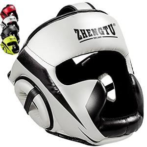 ZTTY ヘッドギアボクシング Color:白Size:M