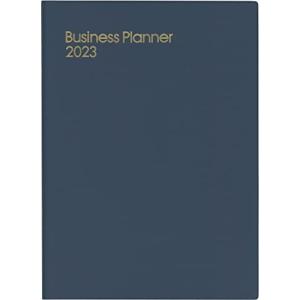 博文館新社 手帳 2023年 B5 ウィークリー ビジネスプランナー 紺 No.72