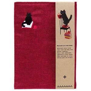 学研ステイフル ブックカバー With BOOKS 文庫本サイズ レッド F11024