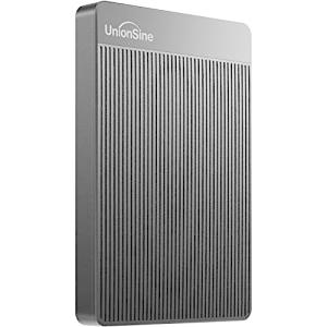 UnionSine 外付け ハードディスク 超薄型外付けHDD ポータブルハードディスク