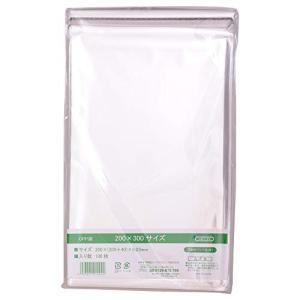 伊藤忠リーテイルリンク OPP袋フタ付 200×300サイズ 100枚入