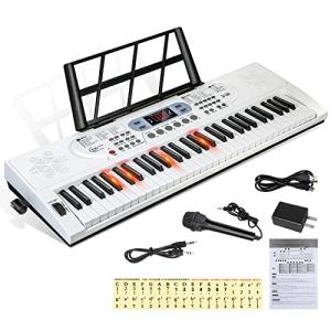 Hricane キーボード ピアノ 電子ピアノ 61鍵盤 200種類音色