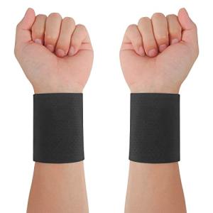 CINECE リストバンド 薄手 冷感 汗拭き 汗吸収 8CM/12CM