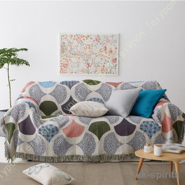 マルチカバー バリ織り 厚手 90×150cm インド綿100％ アジアン ソファーカバー 掛けるだ...