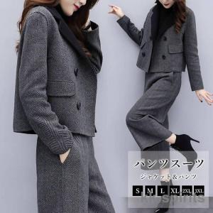 パンツスーツ レディース セレモニースーツ フォ...の商品画像
