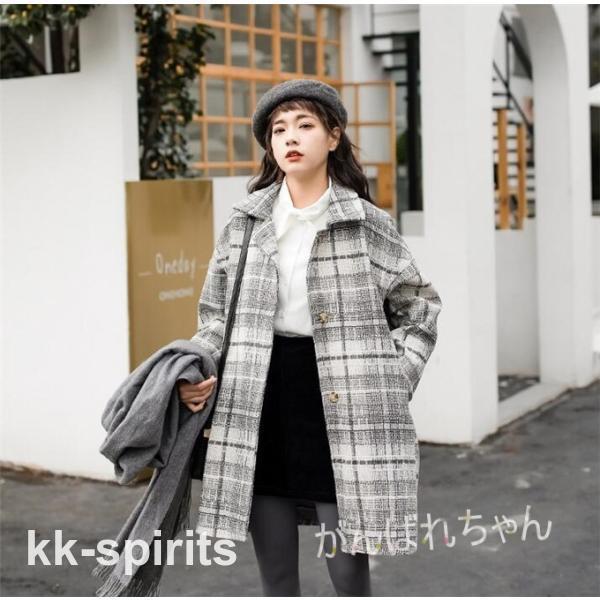 コート レディース ダッフルコート 洋服 ウール ジャケット アウター オーバーコート 冬 レディー...