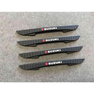 送料無料 スズキ用★ エッジプロテクター　ステッカードア エッジガード 4個セット　ドアガード 保護 傷 凹み 車 傷防止クッションカバー  外装パーツ