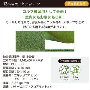 人工芝 2m 施工方法 diy ロール 13m...の詳細画像1