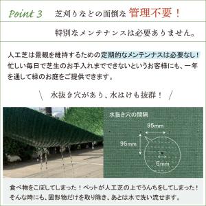 人工芝 2m 施工方法 diy ロール 13m...の詳細画像4