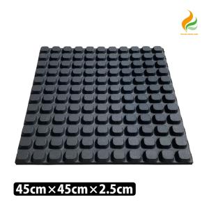 アンダーラバーマット 45cm×45cm×2.5cm 4枚セット ゴムマット