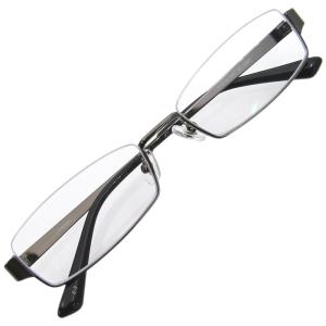 k−eines] アンダーリム スクエア メガネ 伊達 眼鏡 UV ブルーライト