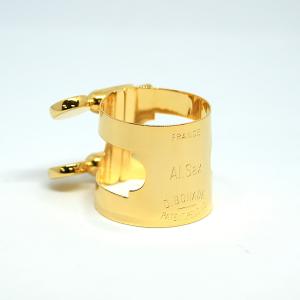 ソプラノサックス用リガチャーBGトラディショナル金メッキ サックス用リガチャー BG トラディション 金メッキ : 管楽器専門