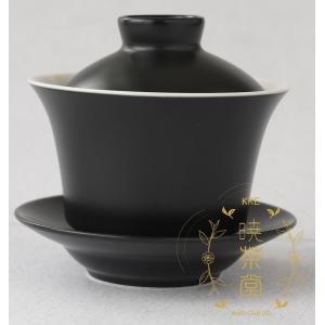 蓋碗 台湾製 伝統式蓋碗 三希 牙白色 110cc : 暁茶堂(kke-taiwantea