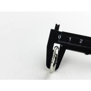 カラビナ 丸 シルバー 10個 24mm サー...の詳細画像5