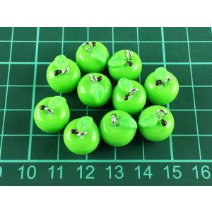 チャーム フルーツ リンゴ 10個 11mmx...の詳細画像5
