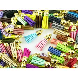 タッセル チャーム 90個 1個サイズ【約32mm】 アクセサリー ピアス イヤリング ネックレス パーツ （AP0419）