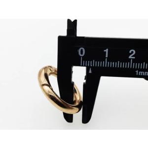 カラビナ 丸 ゴールド KC金 10個 24m...の詳細画像4