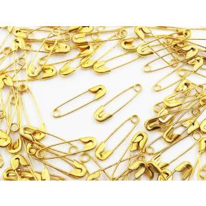 安全ピン 100個 22mm ゴールド スナッピン アクセサリー パーツ 手芸 金具 （AP0483...