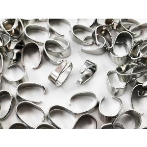 バチカン パーツ シルバー 12mm 80個 大きめ アクセサリー パーツ 金具 （AP0869)