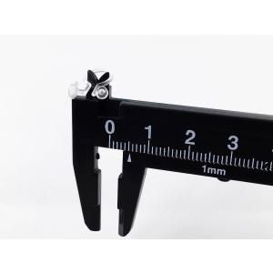 ノンホールピアス 樹脂 パーツ クリア 100...の詳細画像4