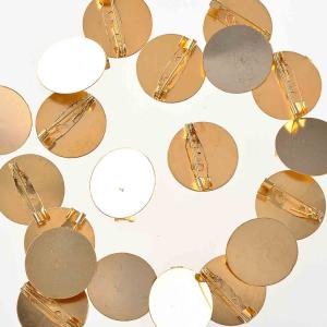 ビーズキャップ 14mm シルバー 白銀 座金 花座 200個 ビーズカバー