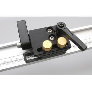 木工シュート 目盛り付き45MM規格マイターTトラック専用 リミッタ 停止 位置決め 制限 大工ツー...