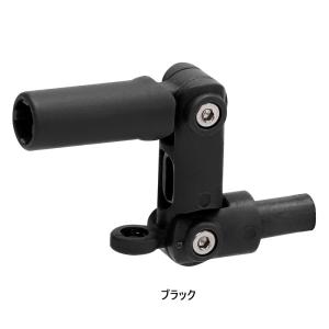 八坂製作所☆への字アダプター(シルバー)☆アンダーガイド仕様