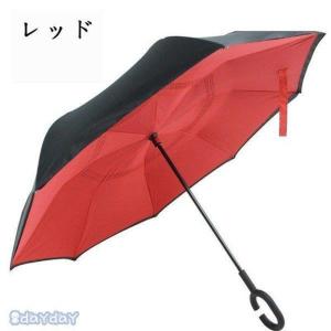 逆さ傘 さかさま傘 長傘 レディース メンズ ...の詳細画像2