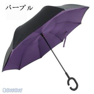 逆さ傘 さかさま傘 長傘 レディース メンズ ...の詳細画像3